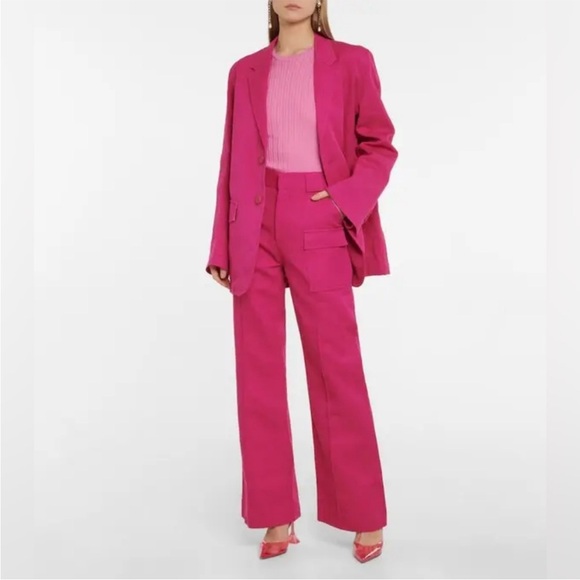 Petar Petrov Tops - Petar Petrov Silk Ribbed Tank Top Pink